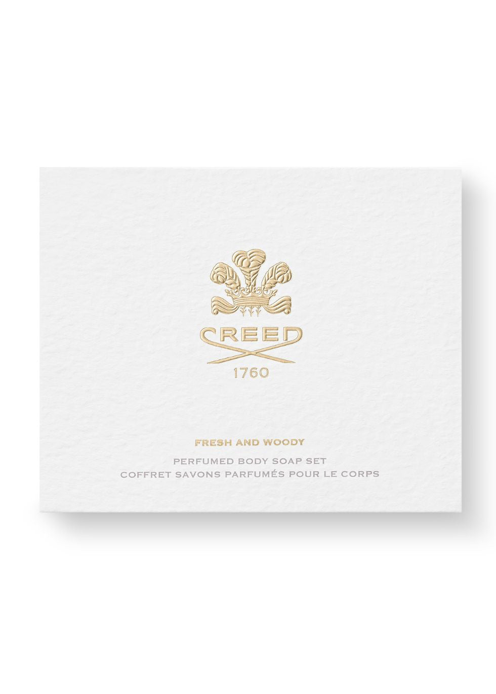 Creed Fresh & Woody Perfumed Soap Gift Set 3x150g