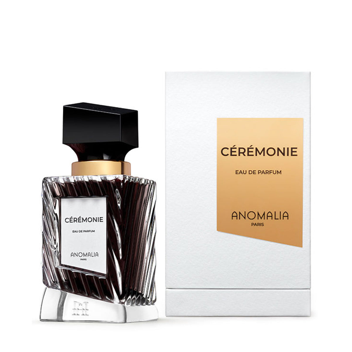 Anomalia Paris Ceremonie 70ml Cérémonie Eau de Parfum bottle and packaging on a white background