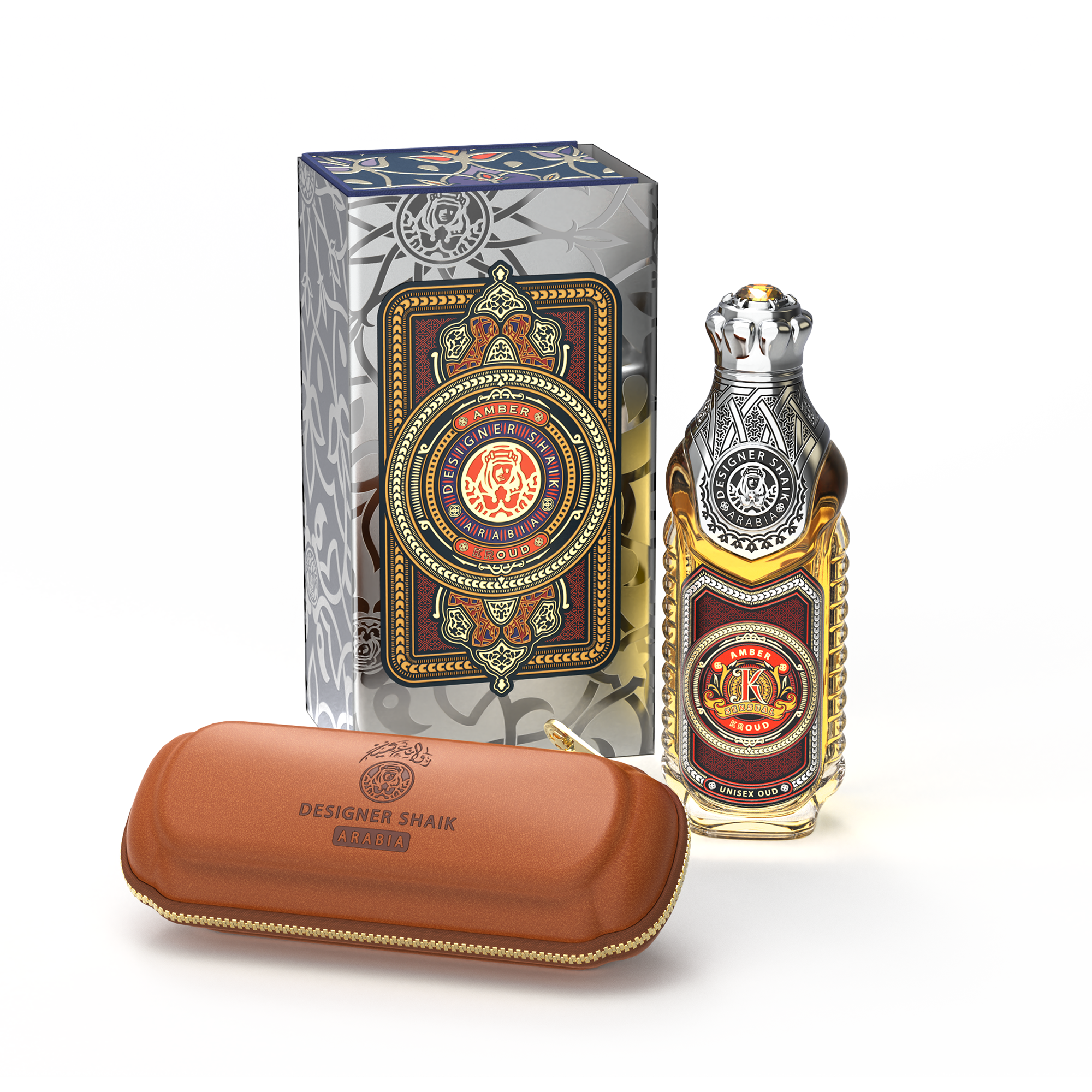 Designer Shaik KROUD Amber EDP - 80ml