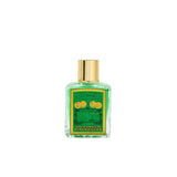 L.T. Piver Un Parfum d’Aventure Eau de Parfum 100ml bottle with gold cap displayed beside a deep green vintage-style box with ornate French artwork, Exclusive Online.