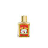 L.T. Piver Pompeia Eau de Parfum 100ml bottle with gold cap displayed beside an orange vintage-style box featuring a garden pavilion illustration and classical scenery, Shop the Latest Online.