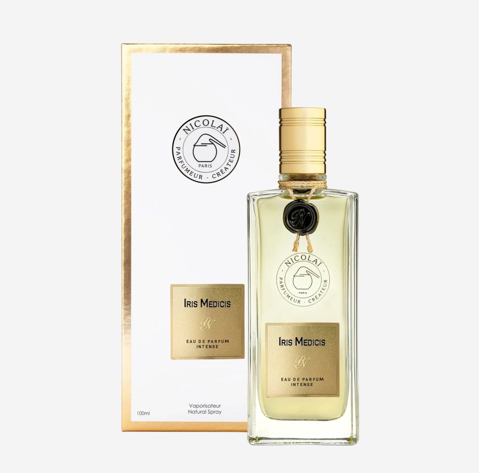 Nicolai Iris Medicis Intense Eau De Parfum 100ml elegant iris fragrance for men and women Exclusive Online at Blue Salon Qatar GCC
