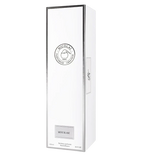 White rectangular box with black text and logo on a white background.