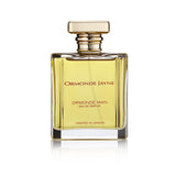 A 120ml bottle of Ormonde Jayne Ormonde Man Eau De Parfum with a gold-colored cap and label indicating it is created in London.