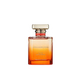 A 50ml bottle of Ormonde Jayne Xi'an Eau de Parfum. The rectangular glass bottle features a warm orange gradient, a gold cap with a red ribbon collar, and gold lettering.