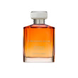 An 88ml orange gradient glass bottle of Ormonde Jayne Byzance Eau de Parfum, featuring silver lettering and topped with a tiered silver neck and rectangular silver cap.