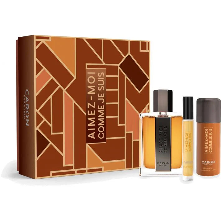 Caron Aimez Moi Comme Je Suis Gift Set EDT 125ml  + 10ml  + Deo 50ml