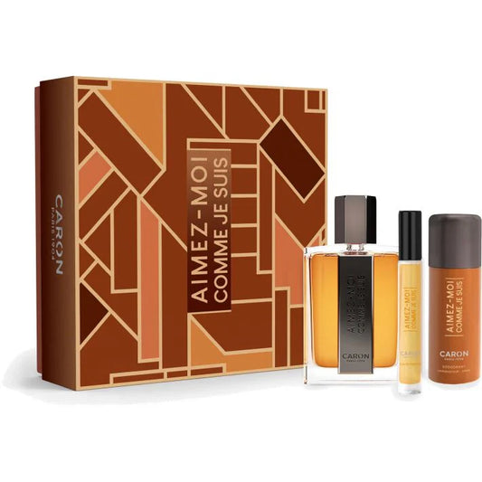 Caron Aimez Moi Comme Je Suis Gift Set EDT 125ml  + 10ml  + Deo 50ml
