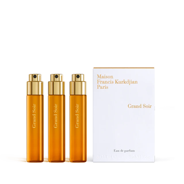 Maison Francis Kurkdjian Grand Soir Eau de Parfum Refills, 3 x 11ml
